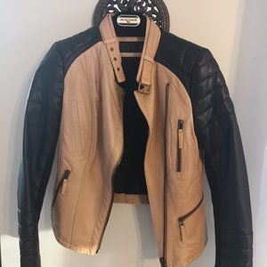 Zara leather jacket